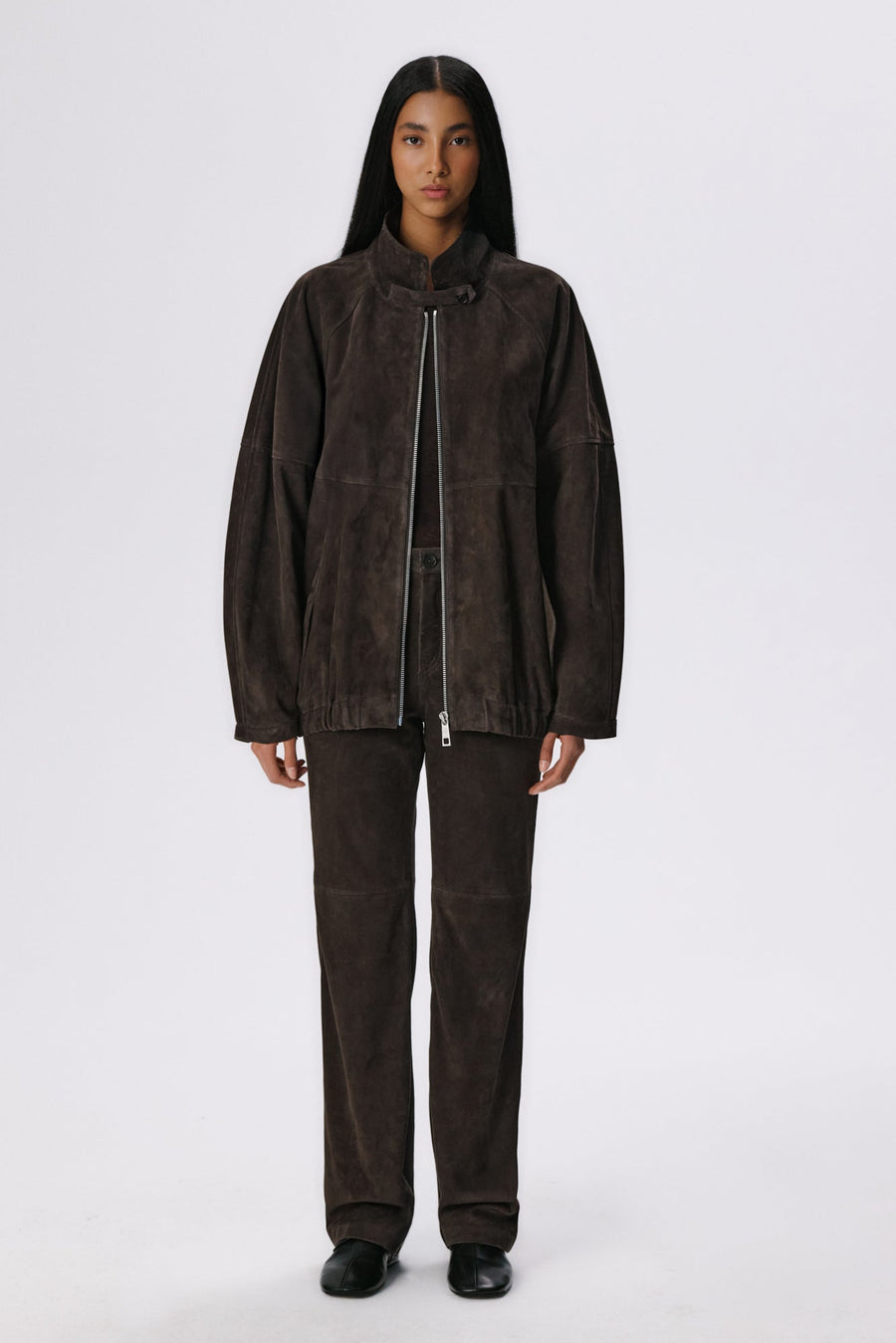Whisper Jacket X | Suede - Chocolate