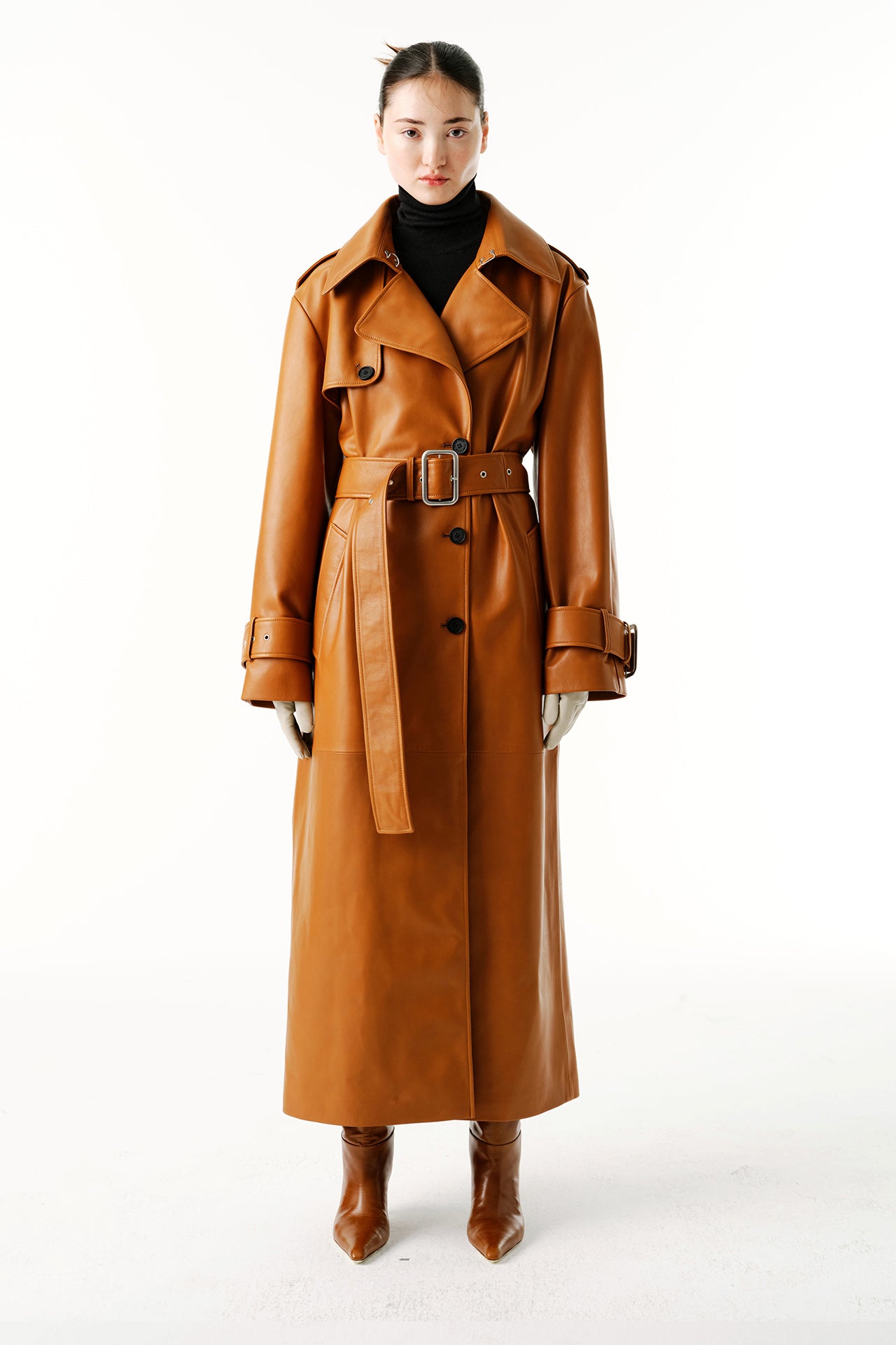 Leather Trench Coat – Common Leisure EUR