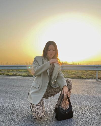 ASLI ABBASOĞLU IN CL POWER BLAZER