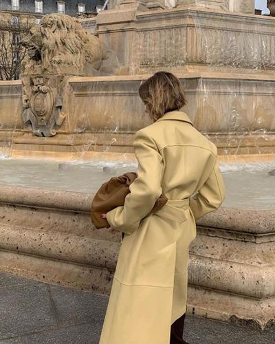 LISA OLSSON IN YOU & ME TRENCHCOAT