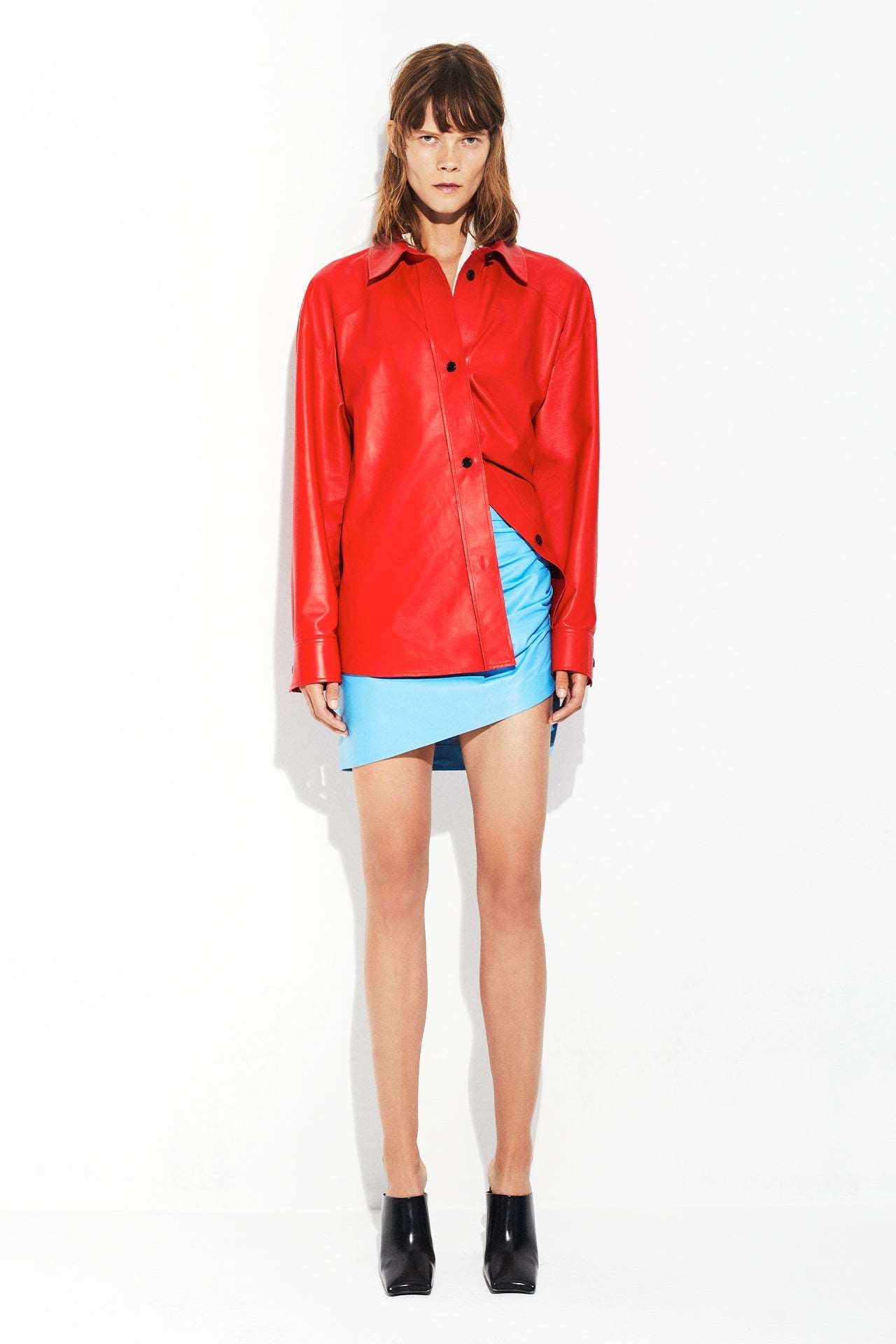 CL SS LONG SLEEVE  SHIRT - RED