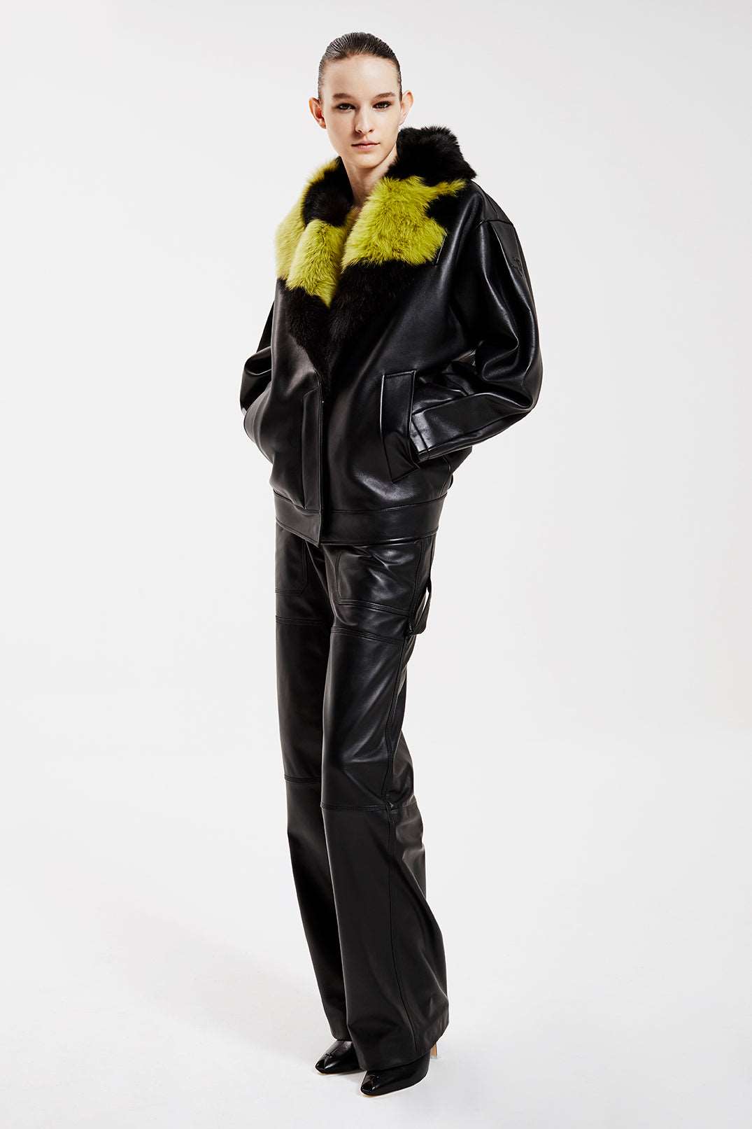 SUNKISSED BIKER LEATHER JACKET