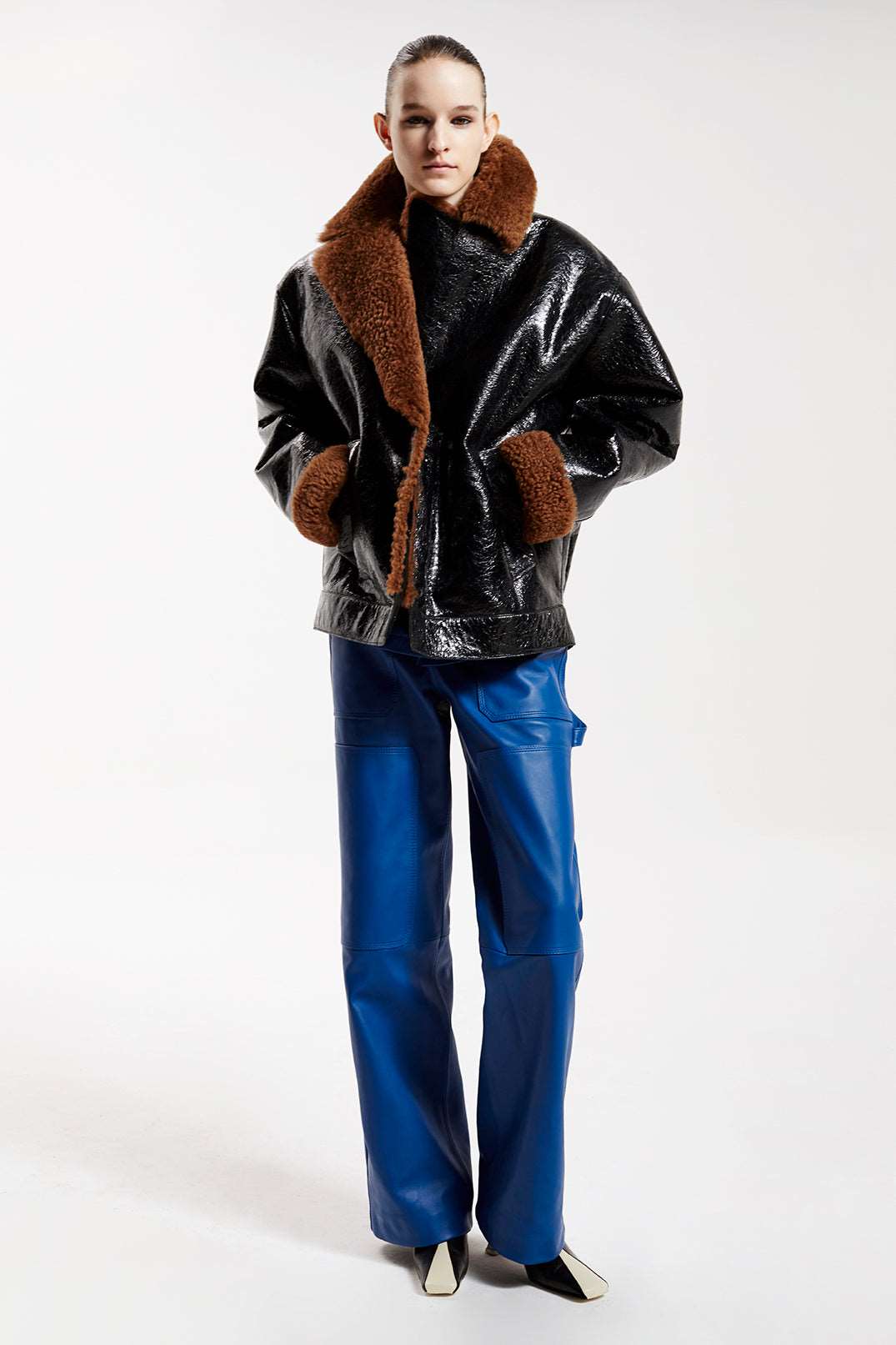 FEEL BIZ. CARGO PANTS - BRIGHT BLUE