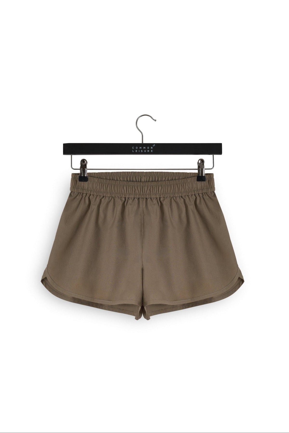 Speed Up Shorts | Cotton Poplin – Taupe