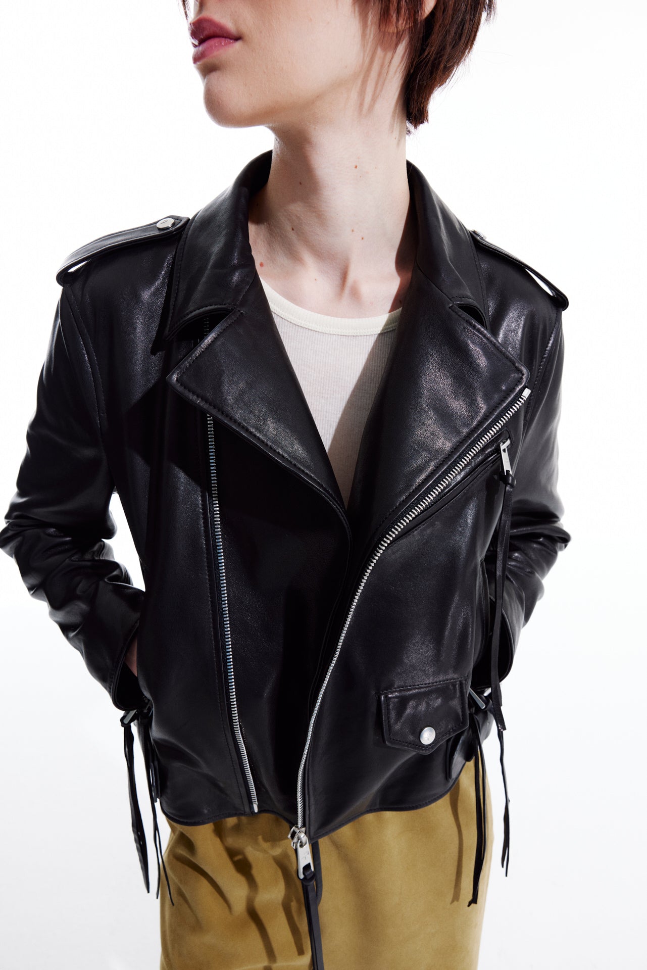 Leather Biker Jacket