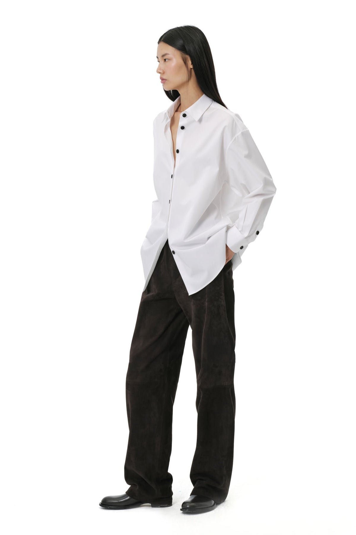 CL Classic Shirt | Cotton Poplin - White