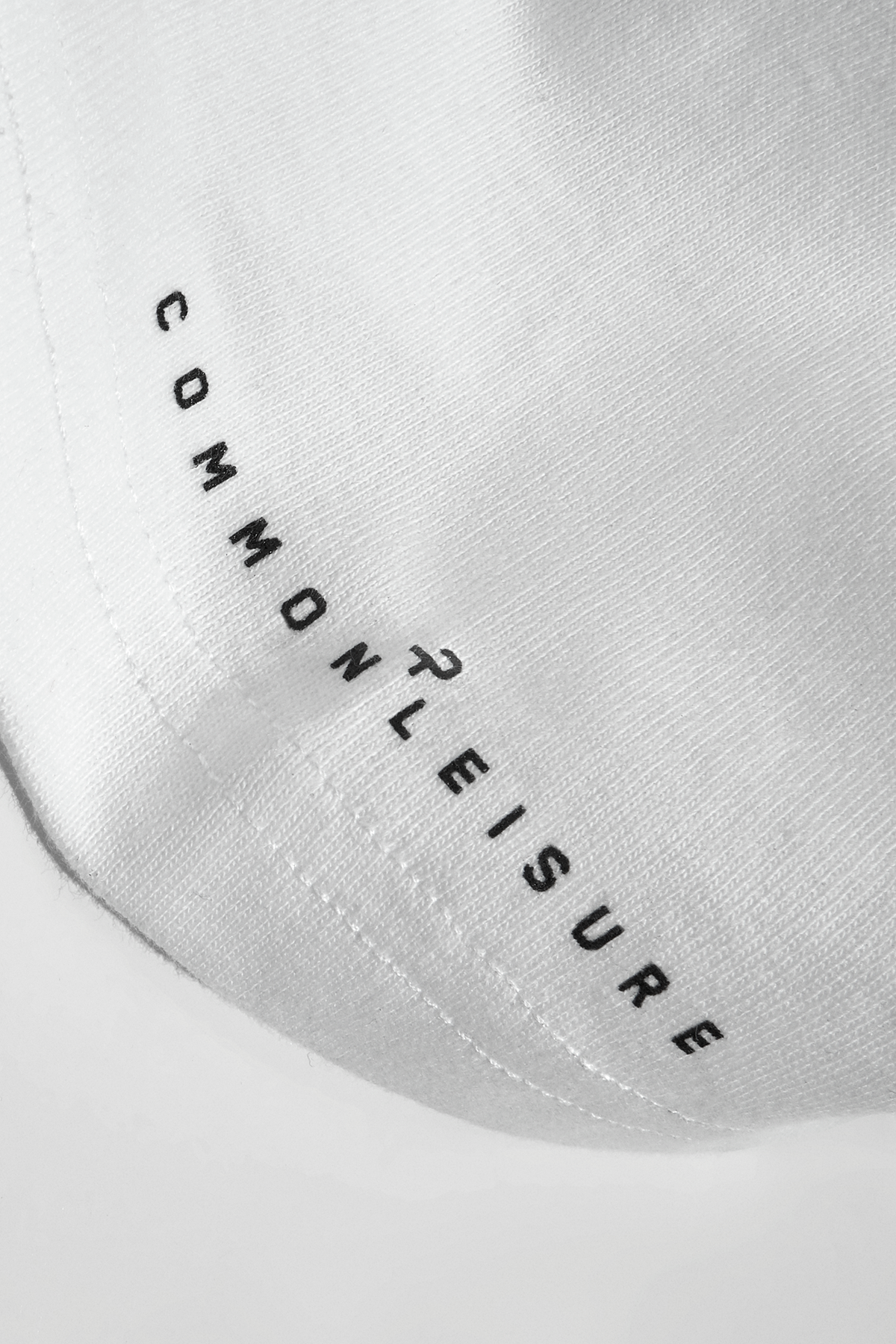 Amblem Branded Short Sleeve T-Shirt | White