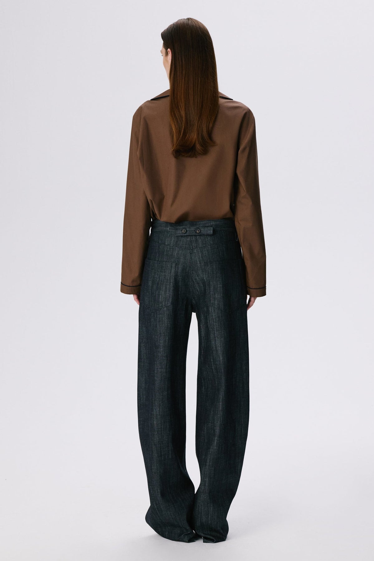 Soft Curve Barrel Pants | Denim – Raw