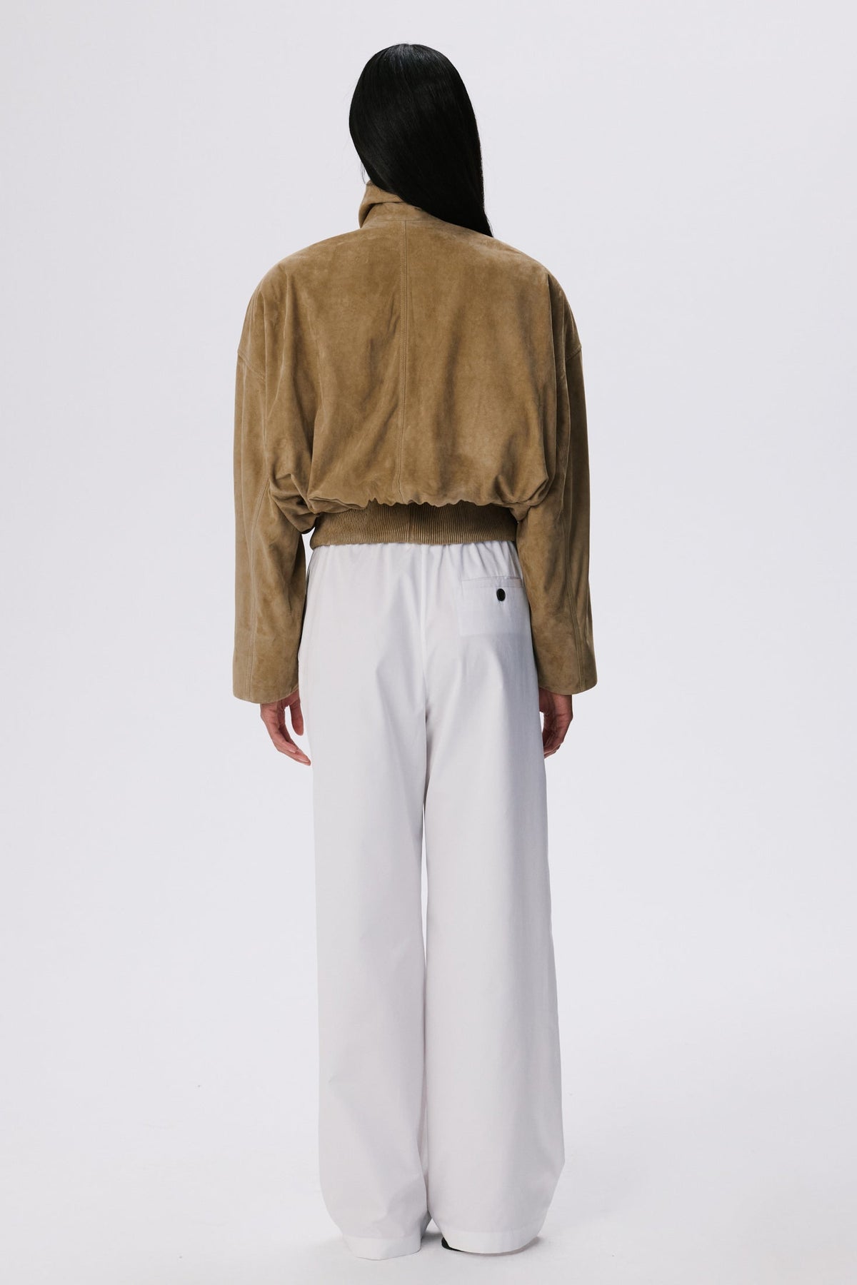 Lounge Pants | Cotton Poplin – White