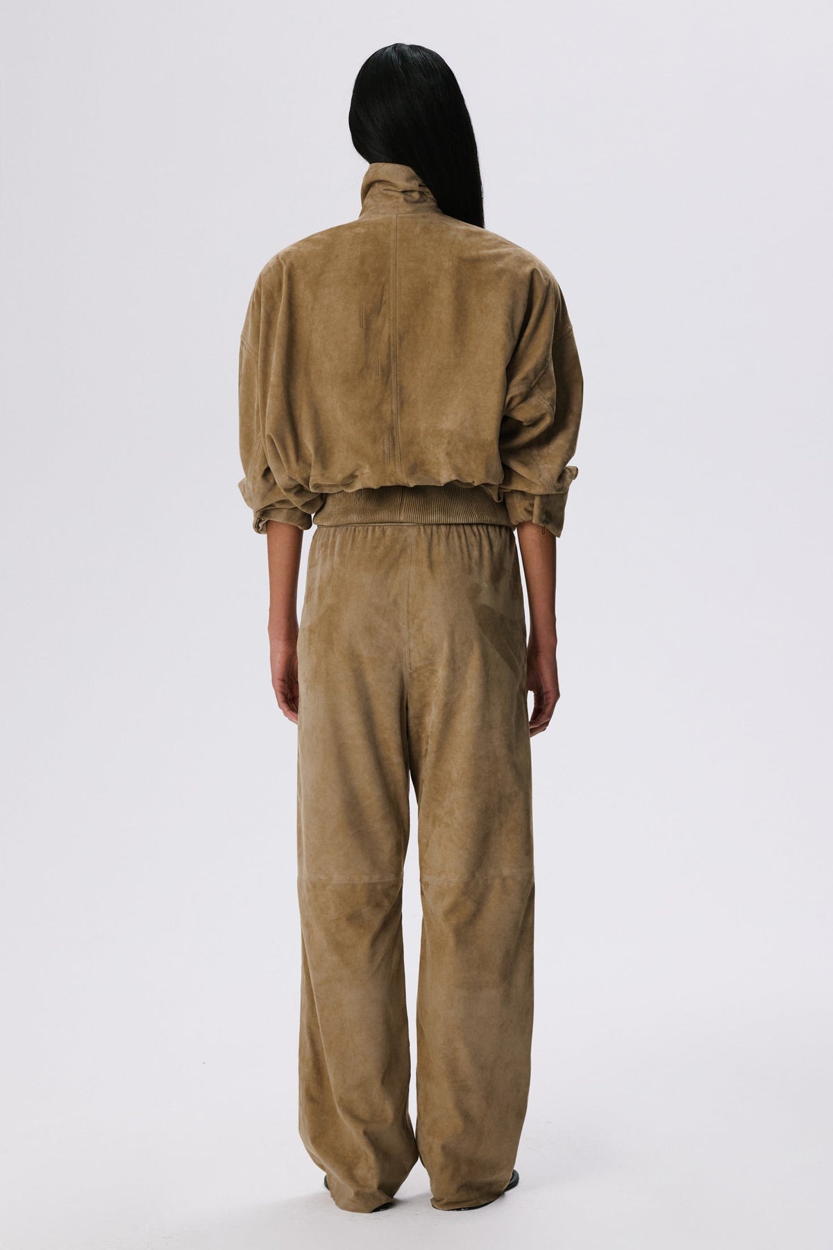 The Permanent Lounge Pants | Metis Suede – British Khaki
