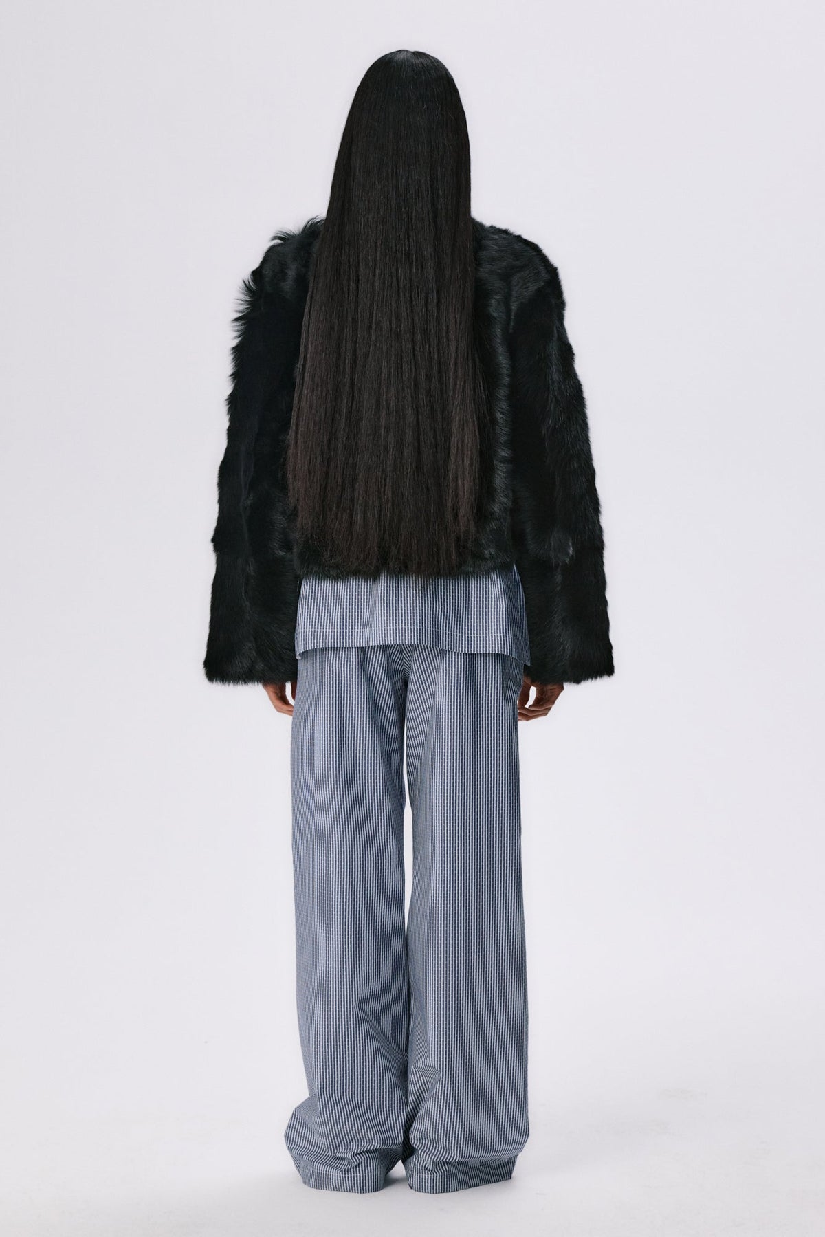 Baby Icon Shearling Jacket | Toscana Shearling – Black