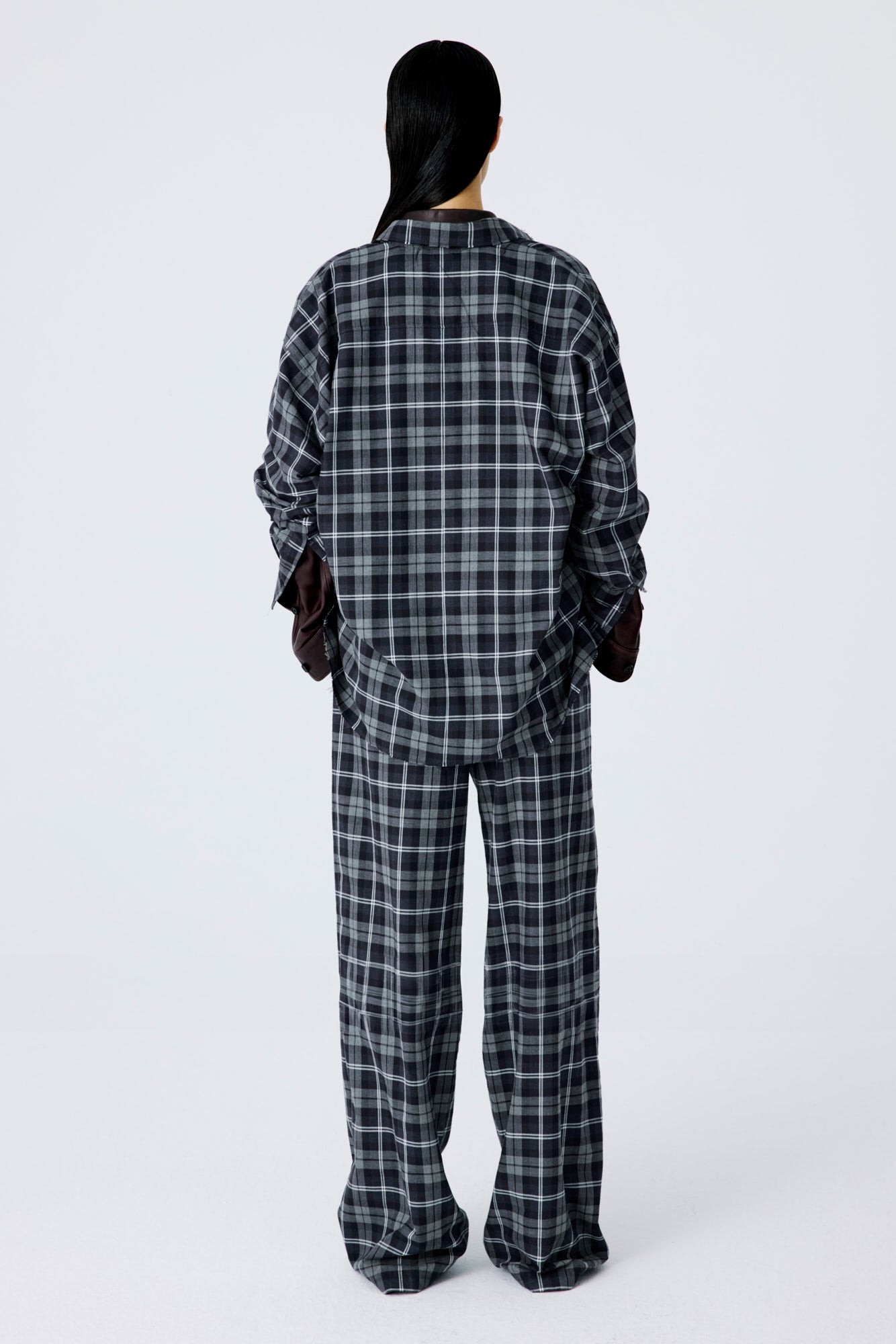 Tranquil Shirt In Plaid - Navy