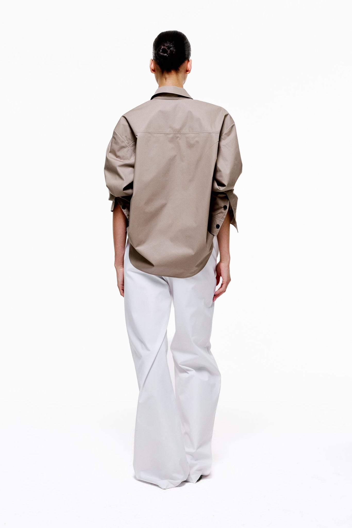Poplin Lounge Pants - White