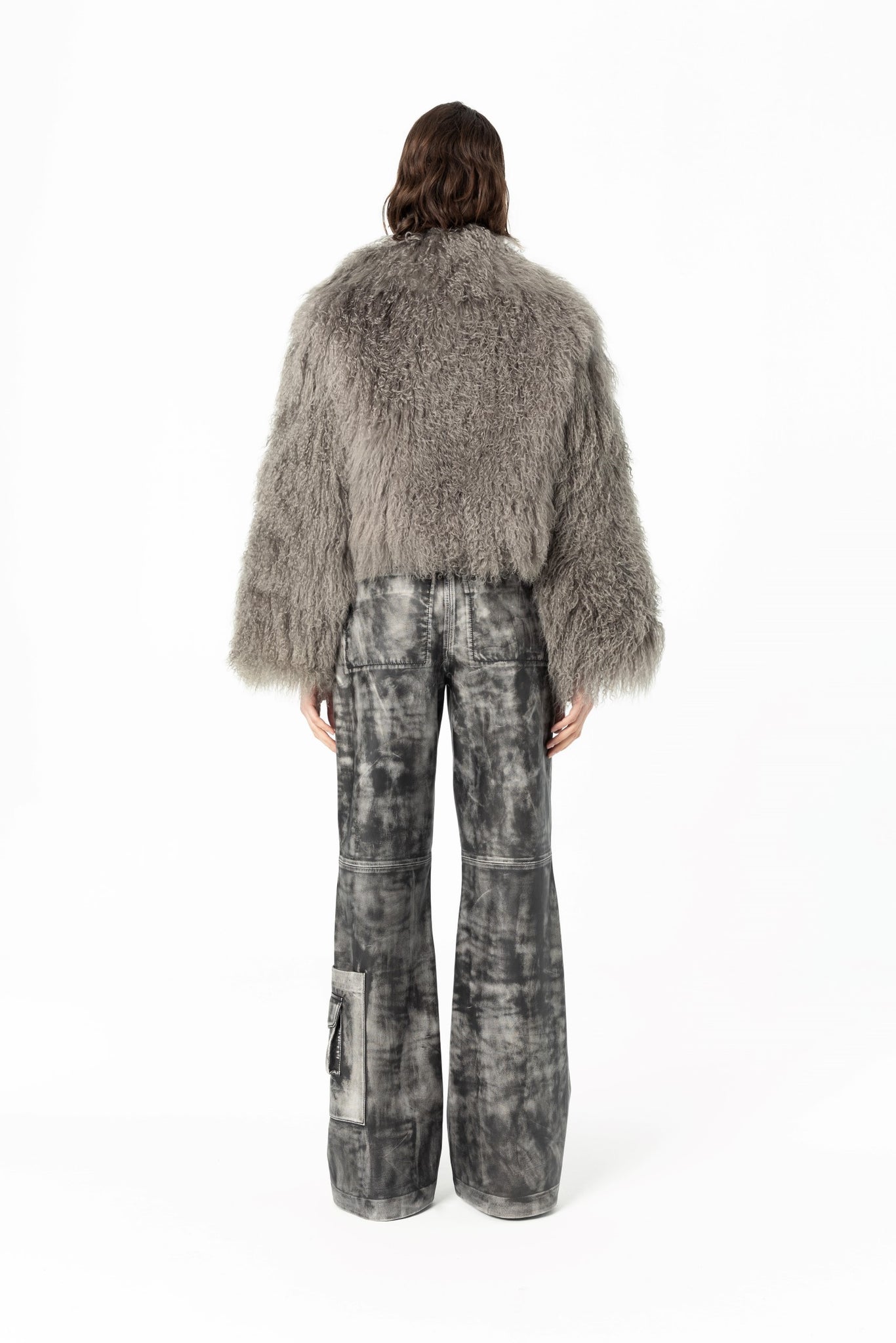 Oversized Mongolian Fur Coat