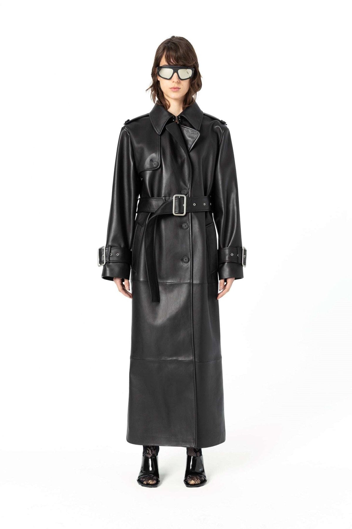 CHEEK TO CHEEK TRENCHCOAT