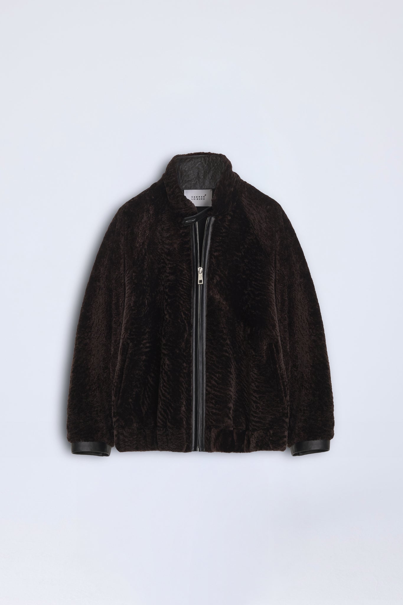 Whisper Outer Shearling Jacket - Dark Chocolate Cosmos