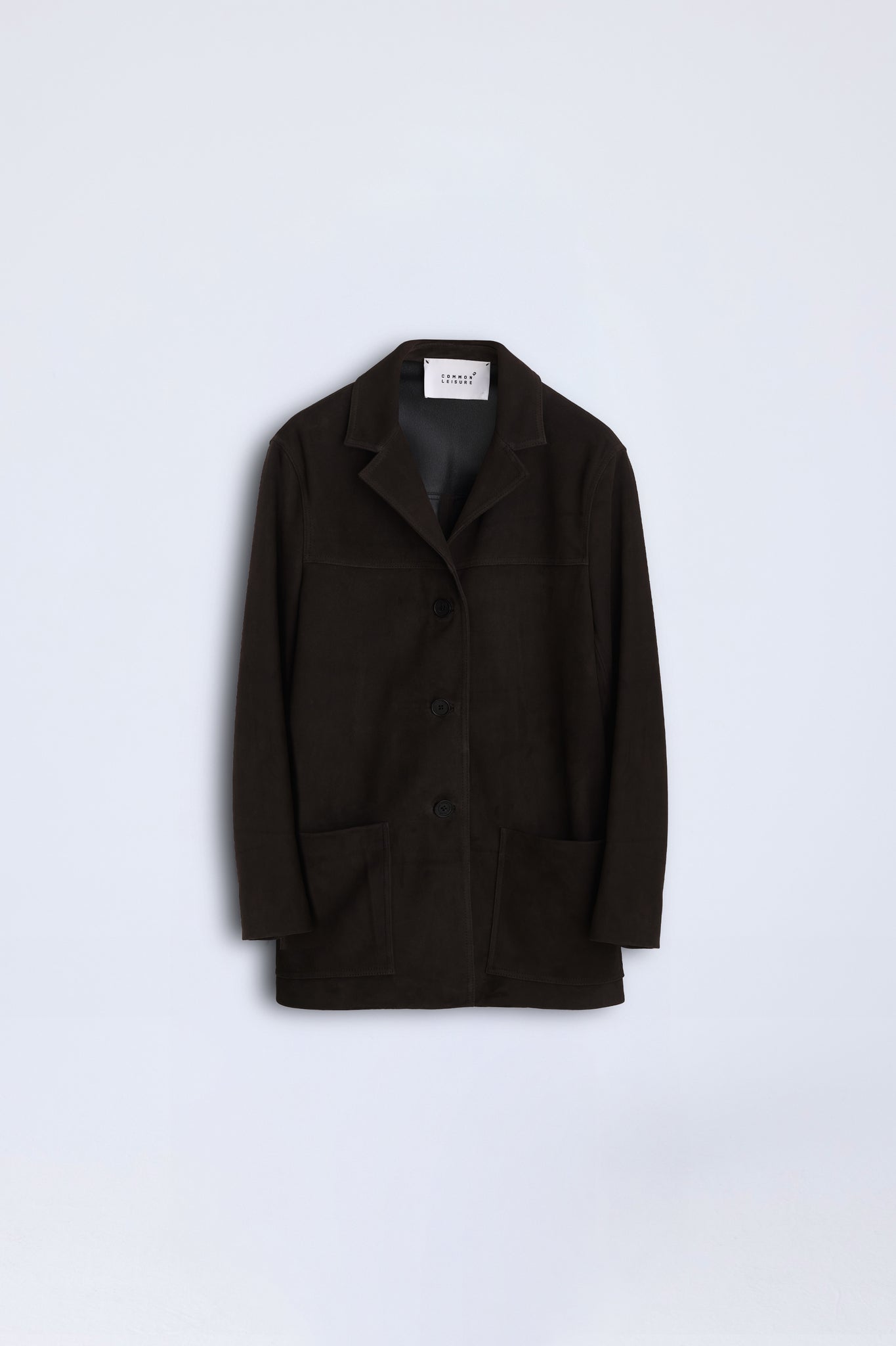 Suede Workwear Jacket - Burnt Oak