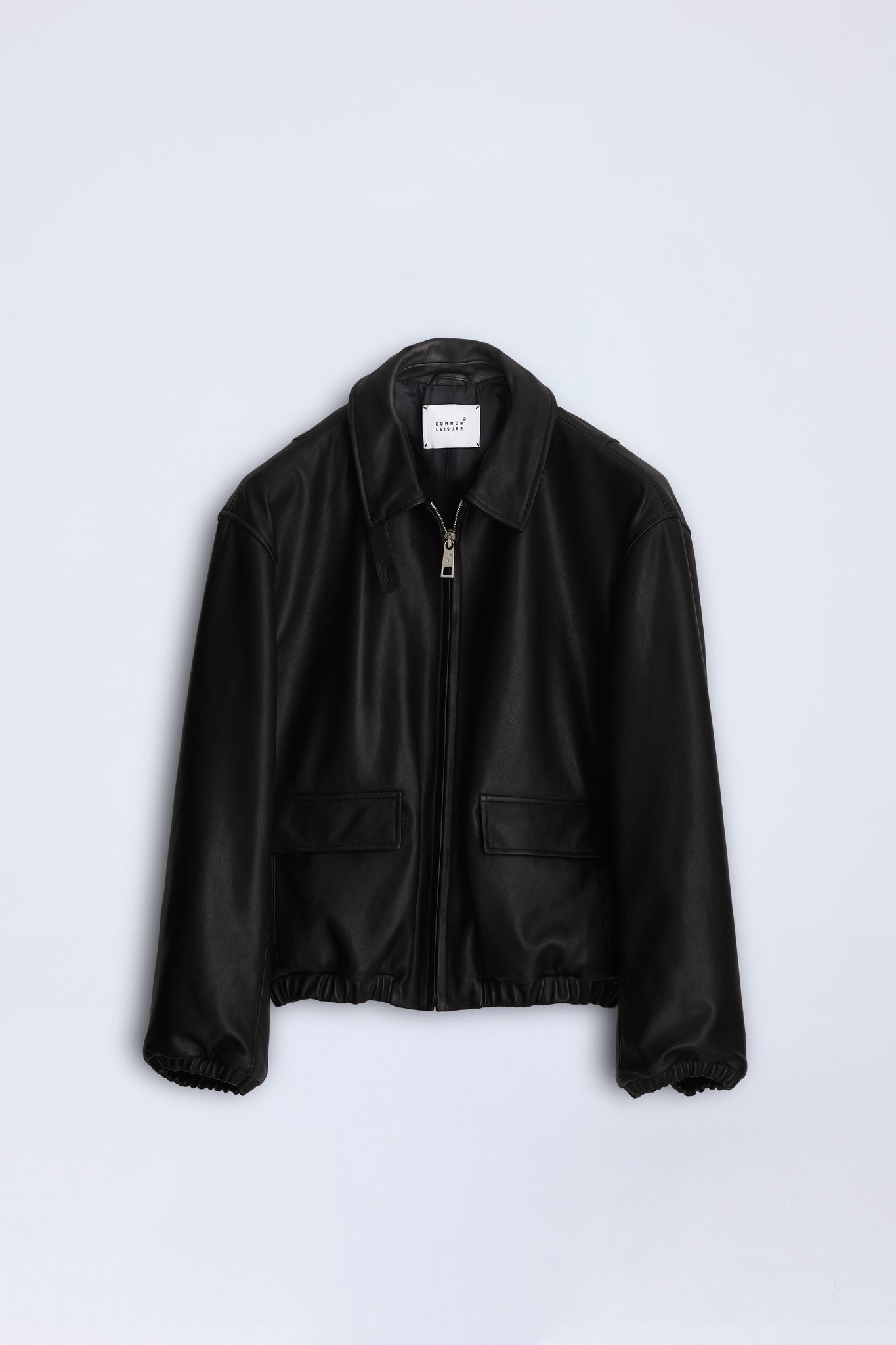 Drift Leather Jacket - Black