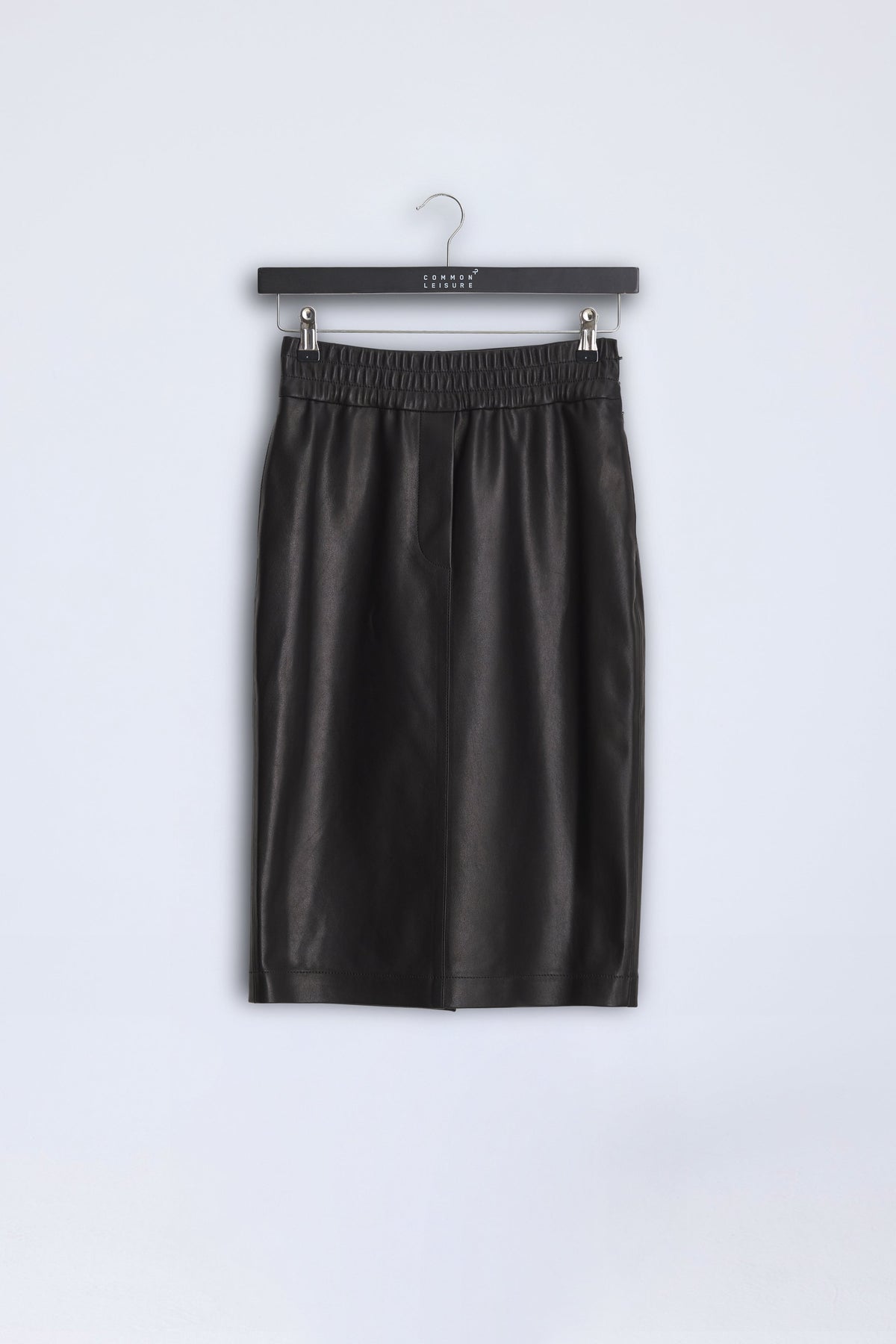 Lounge Skirt | Leather - Black