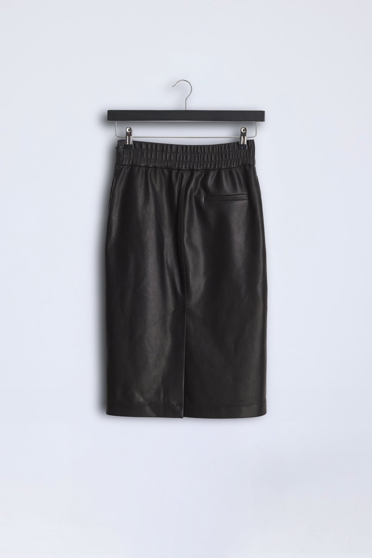 Lounge Skirt | Leather - Black