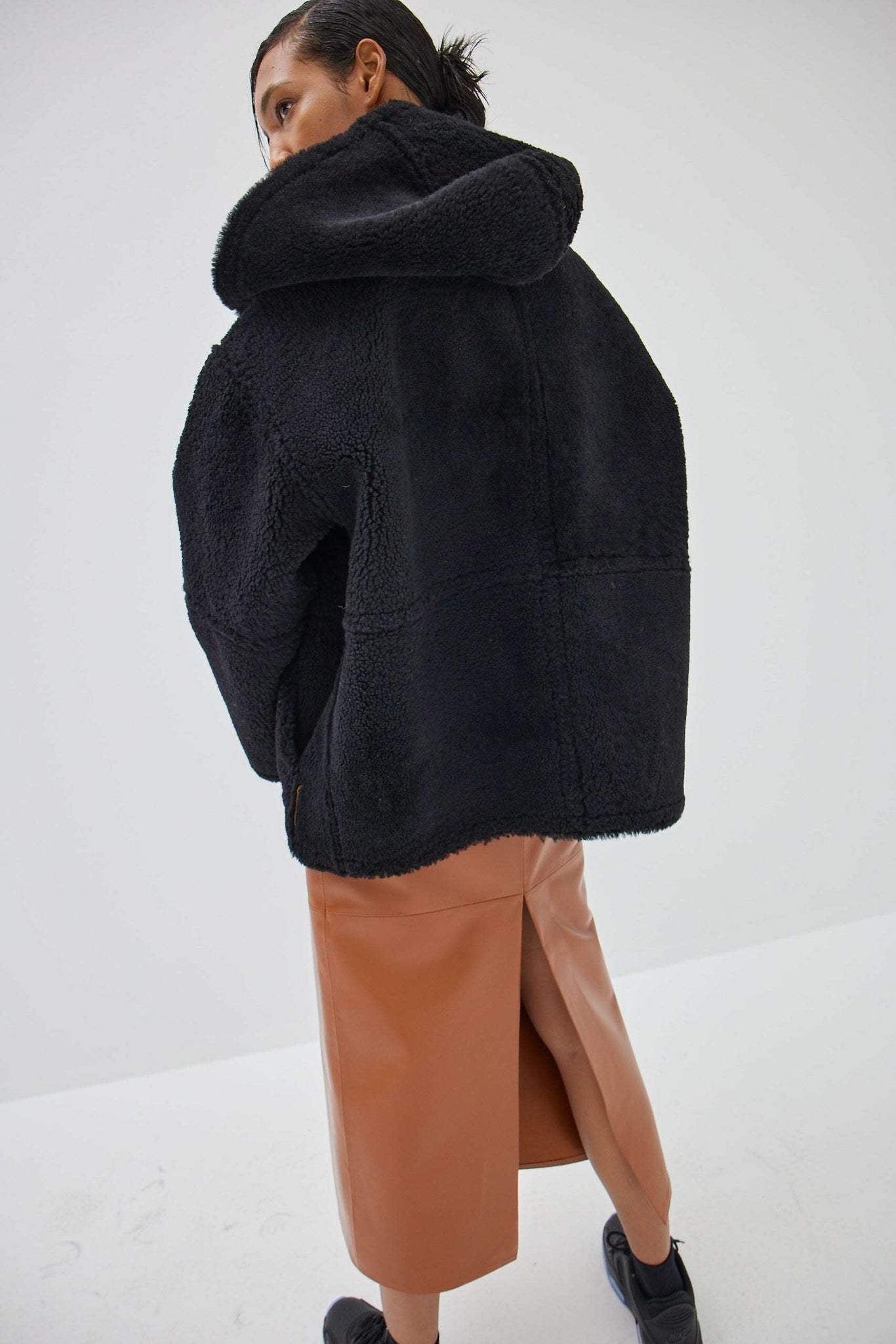 MUHAMMED ALI (DOUBLE SIDED) JACKET - BLACK & WHISKY