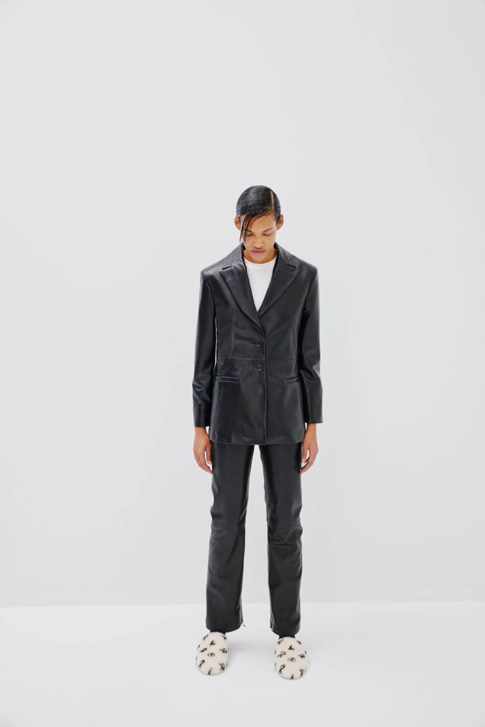 Signature Blazer  Jacket - Black