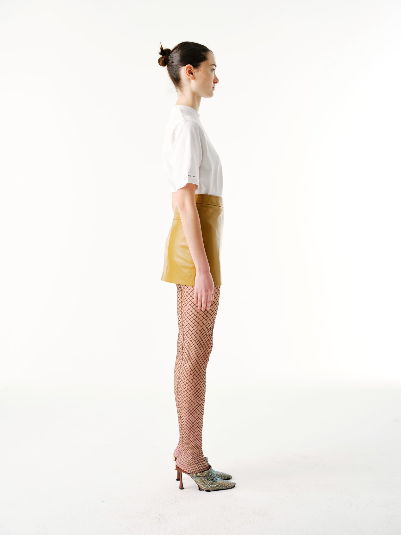 MINI SKIRT - MUSTARD