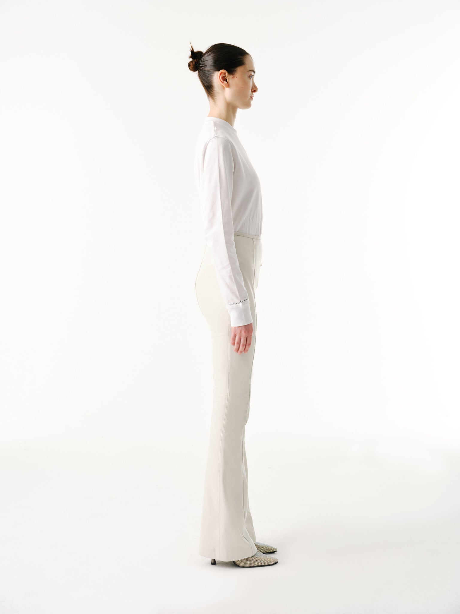 Mini Pocket Pants - Oyster White