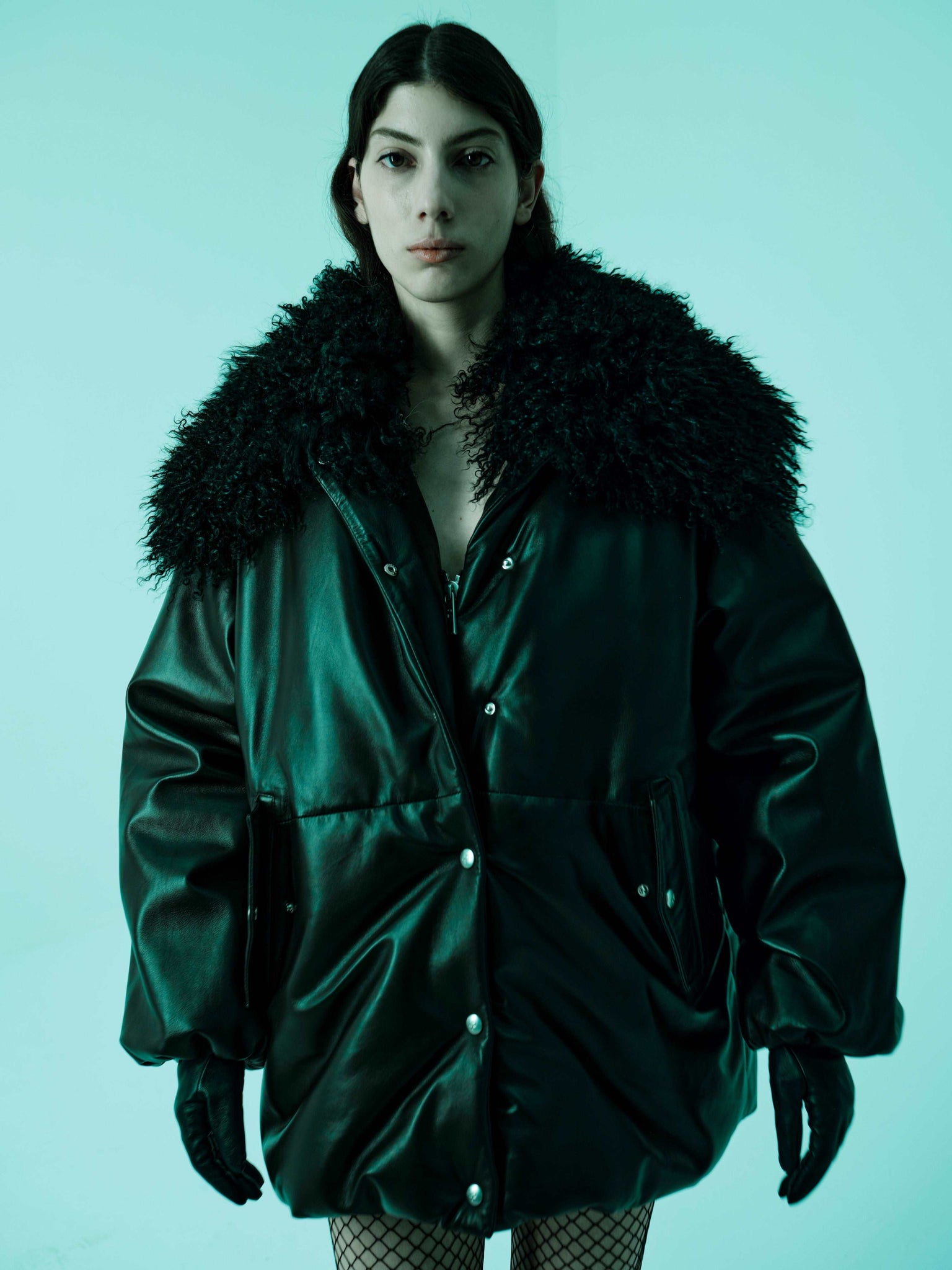 The New "Sun Padded" Bomber Jacket - Black Tibetan
