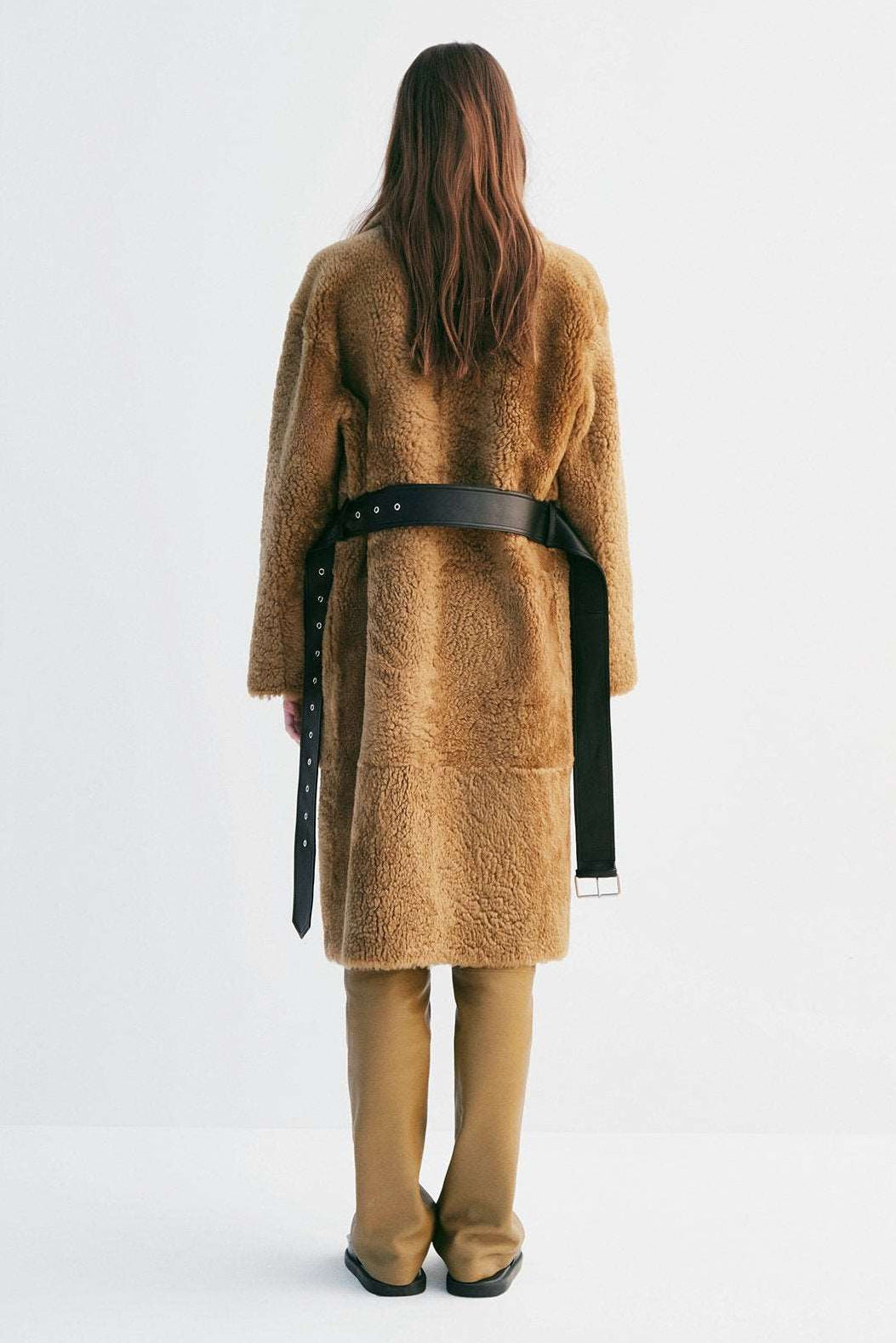 Love Shearling Coat - Olive