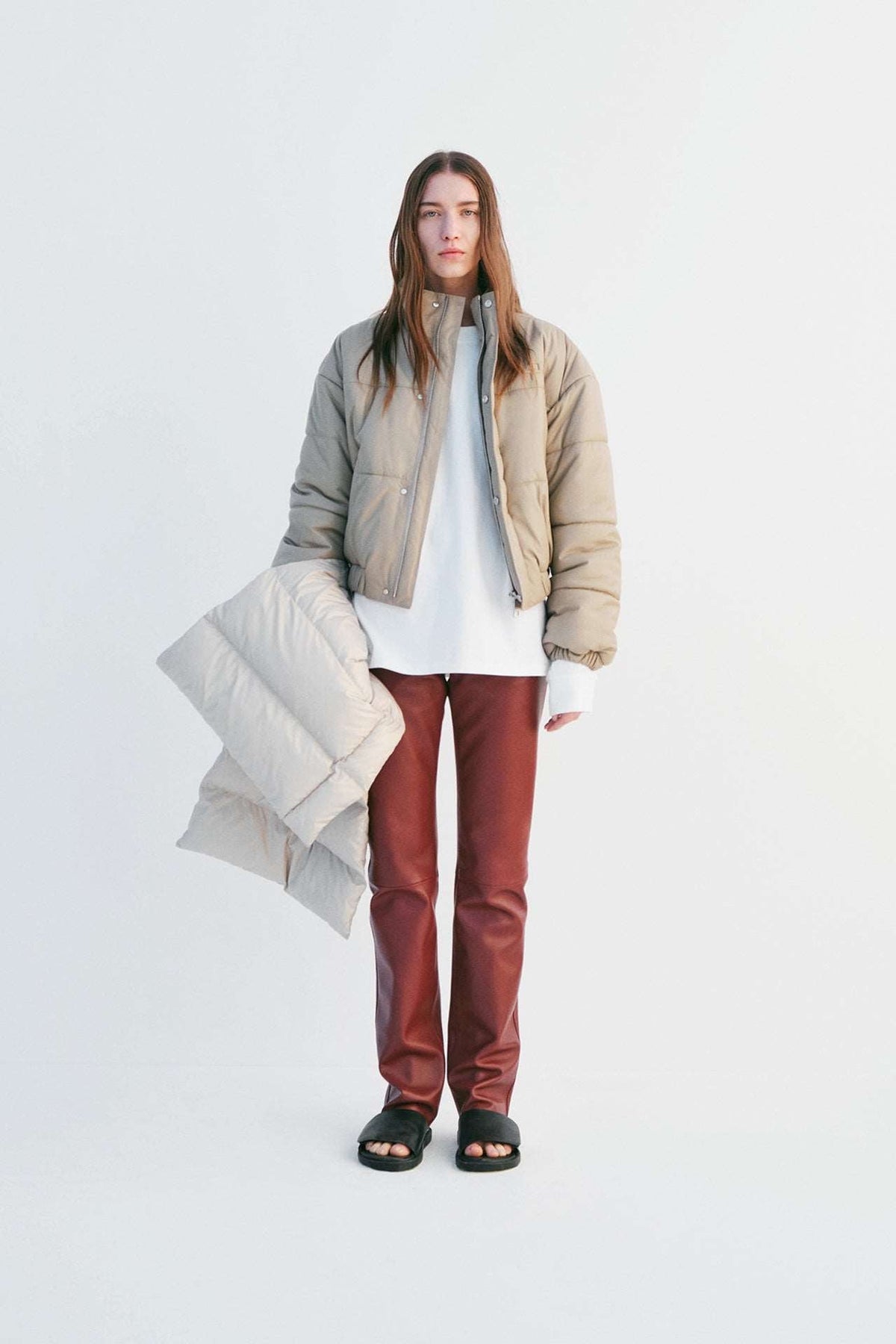 CL PUFFER BLANKET - BAMBOO BEIGE