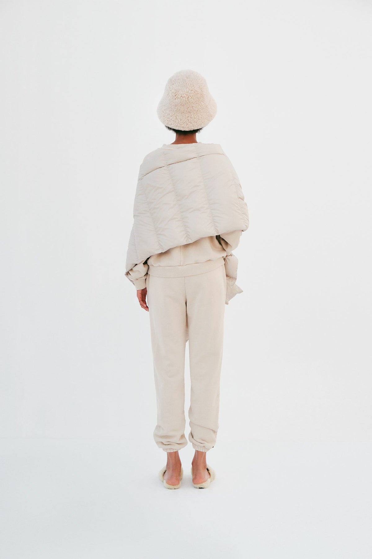 Puffer Blanket - Bamboo Beige - Common Leisure