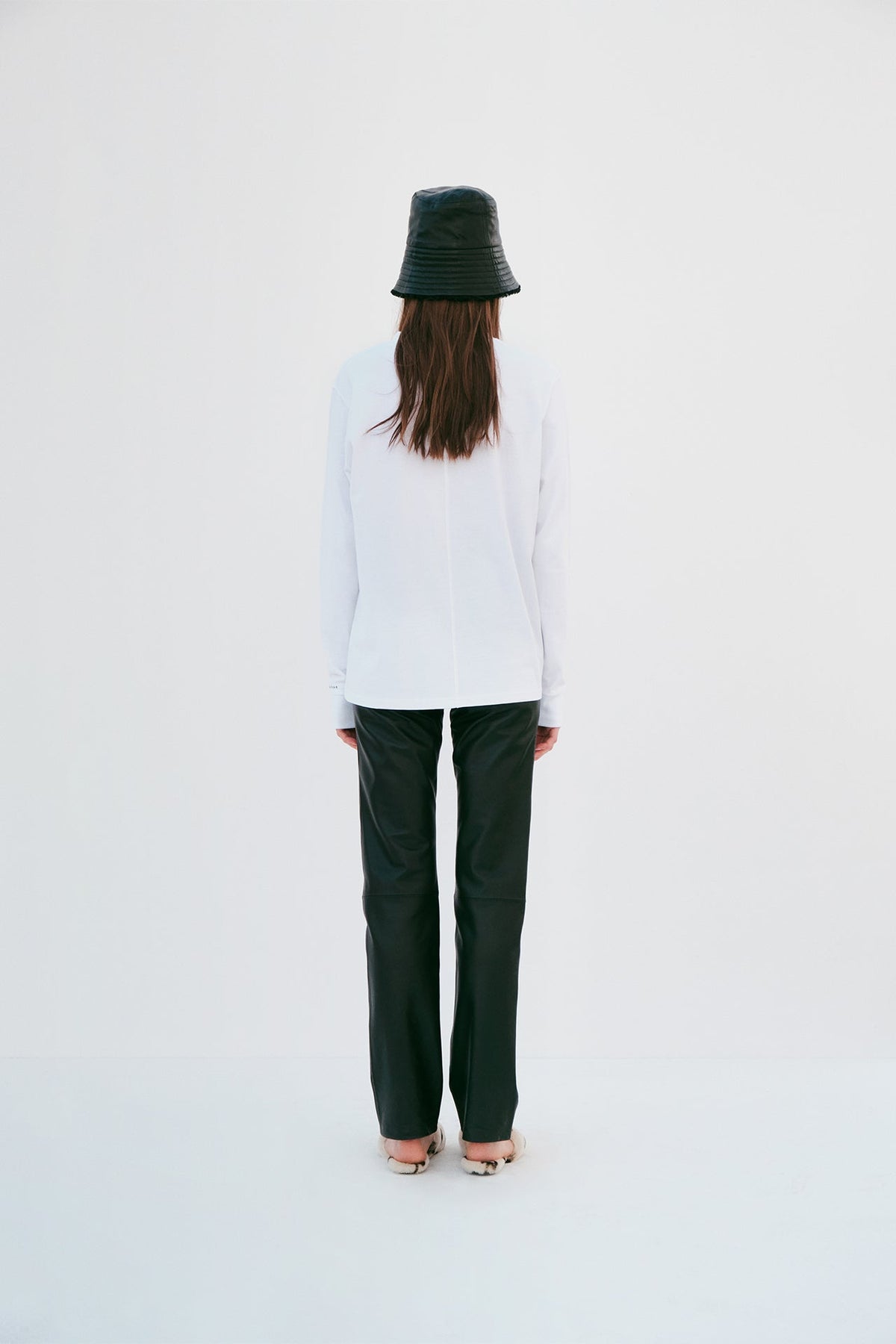 Typography Branded Long Sleeve T-Shirt - Common Leisure