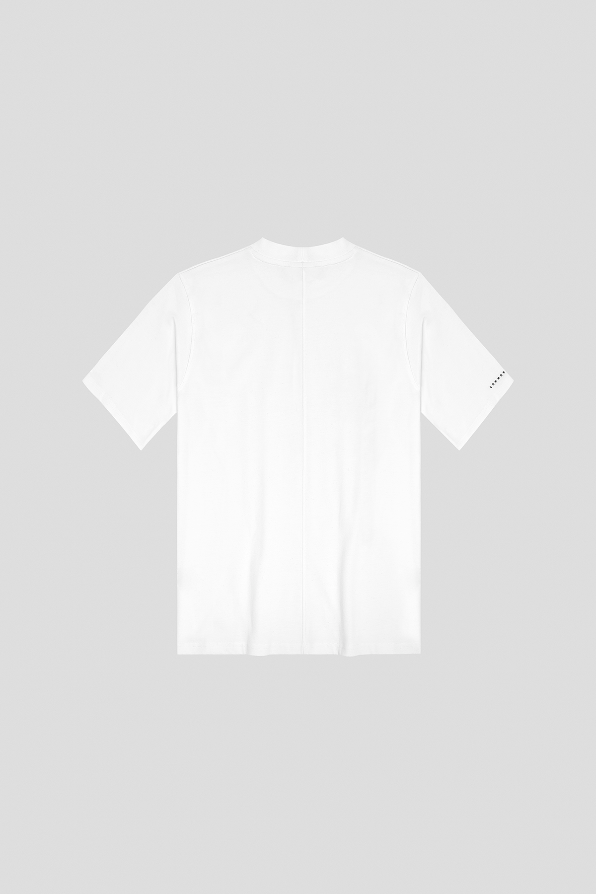 Amblem Branded Short Sleeve T-Shirt | White