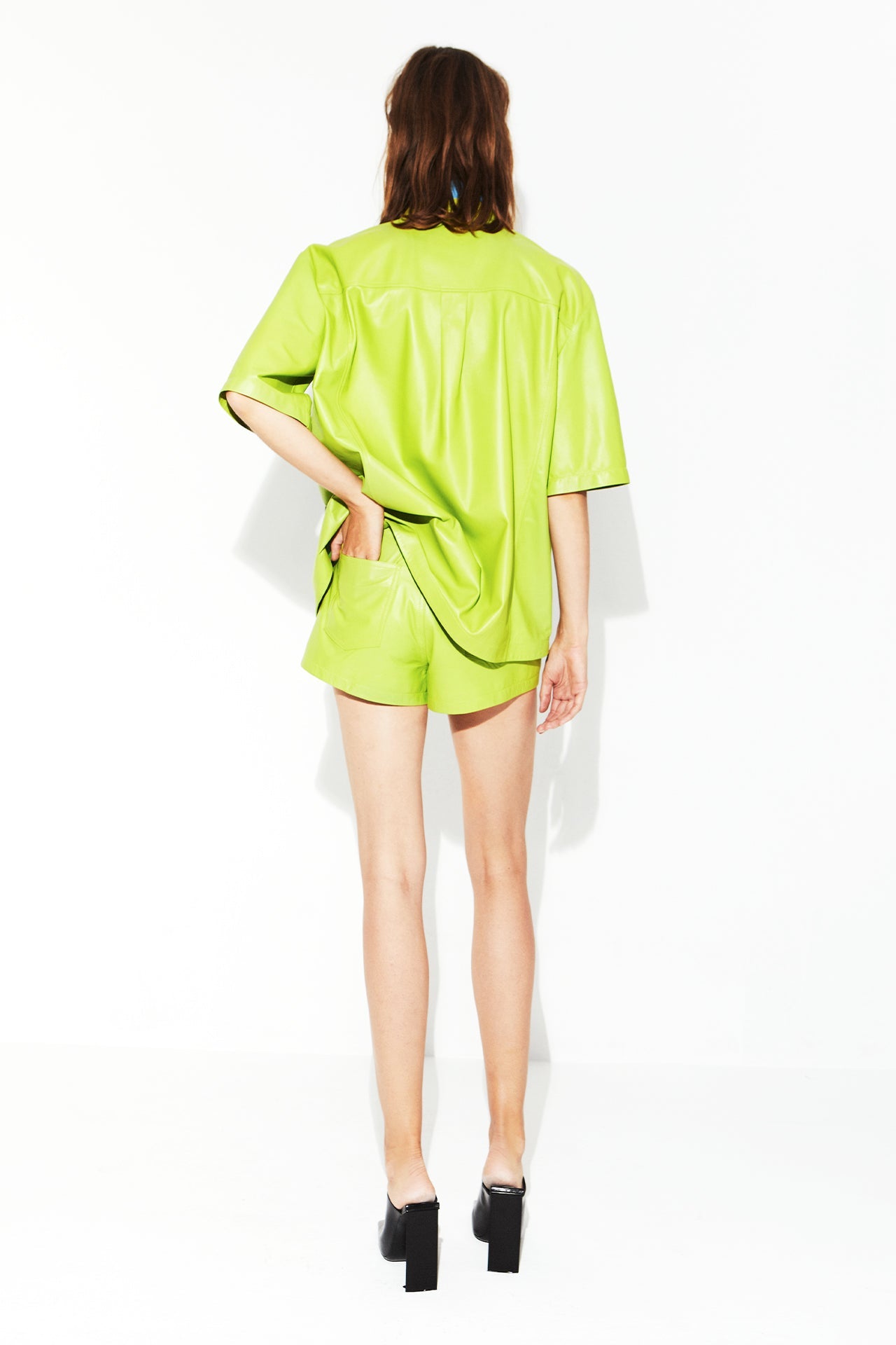 CL SS SHORT SLEEVE SHIRT - ACID GREEN