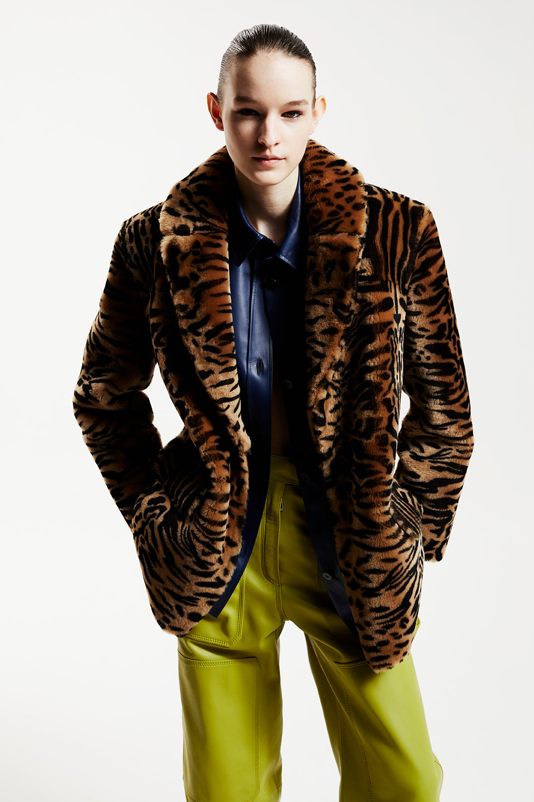 CL SHEARLING BLAZER
