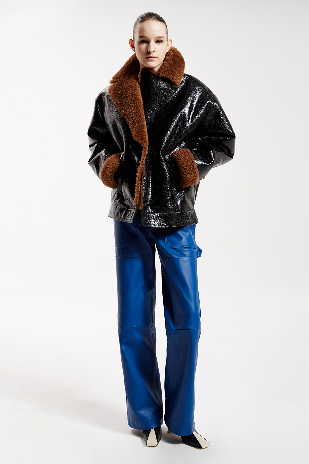 FEEL BIZ. CARGO PANTS - BRIGHT BLUE