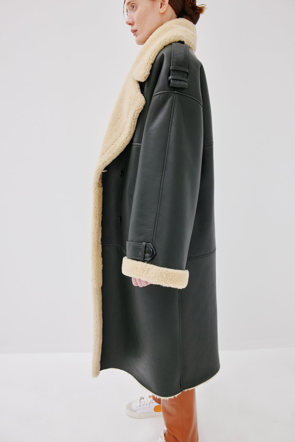 GRACE COAT - DARK GREEN