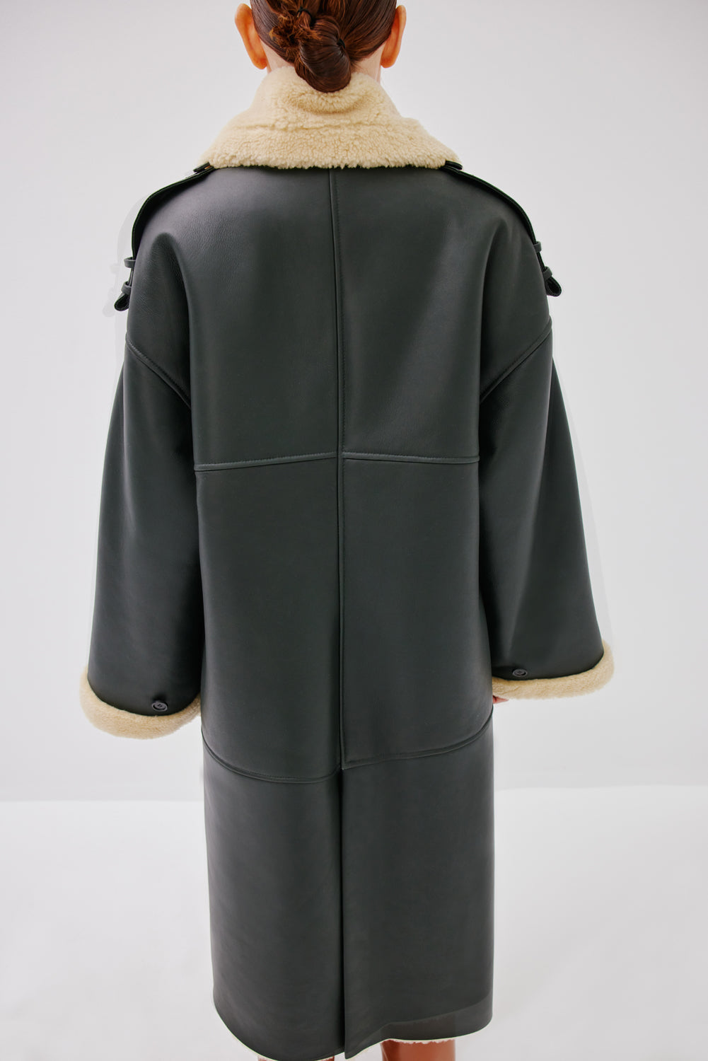 GRACE COAT - DARK GREEN