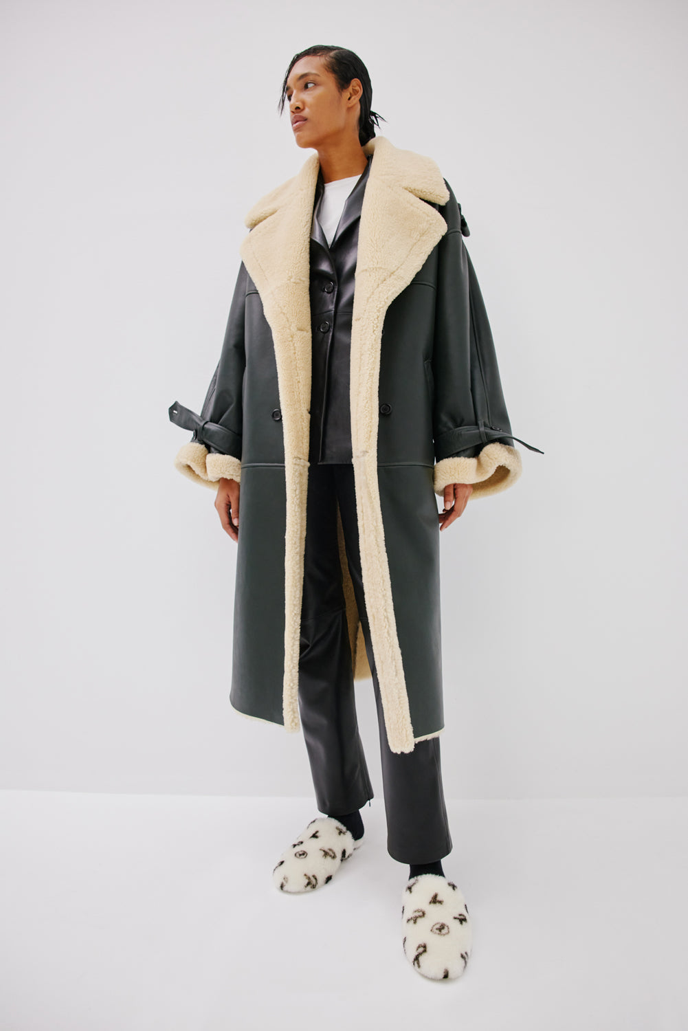 GRACE COAT - DARK GREEN