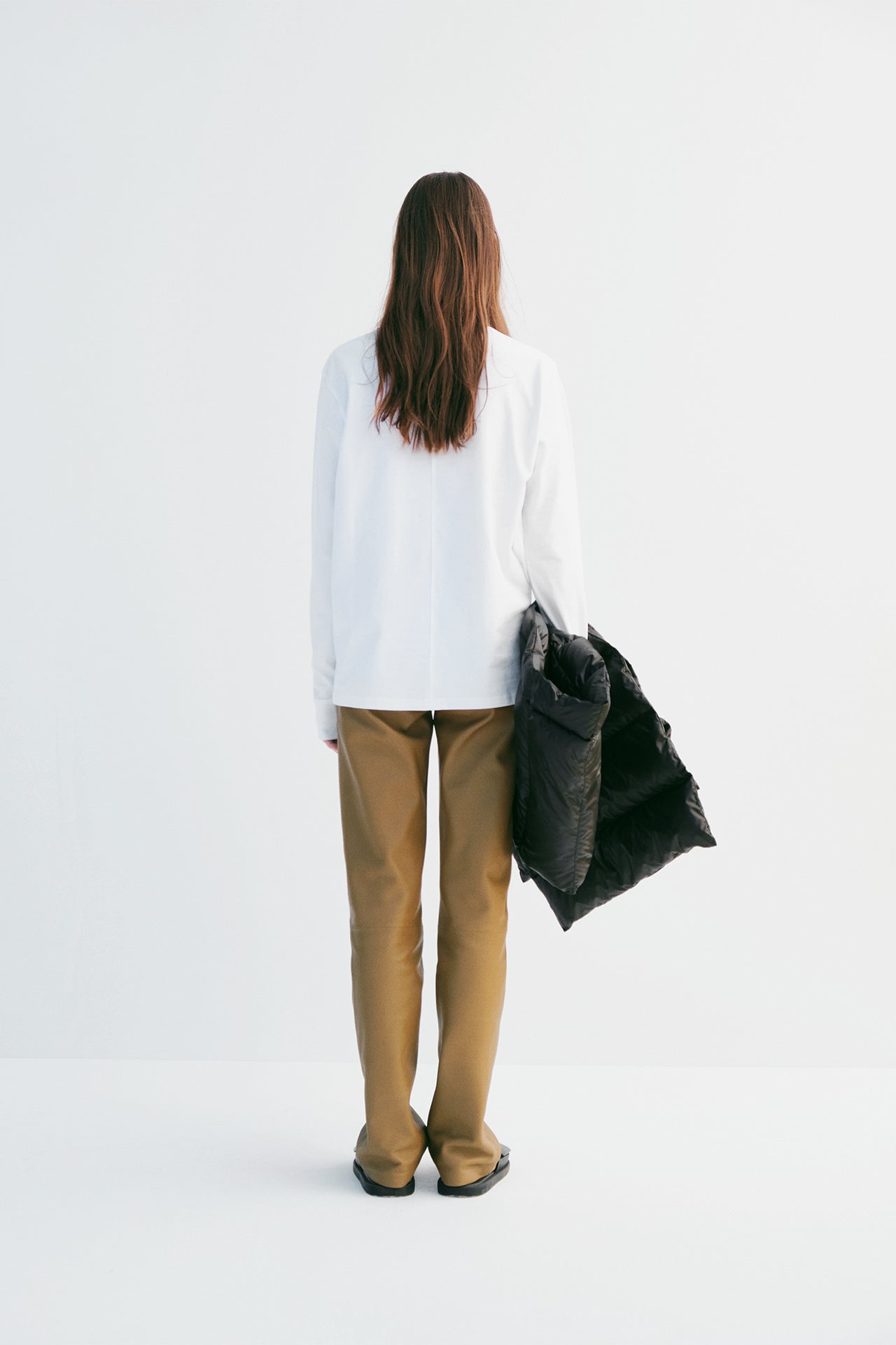 Puffer Scarf - Black